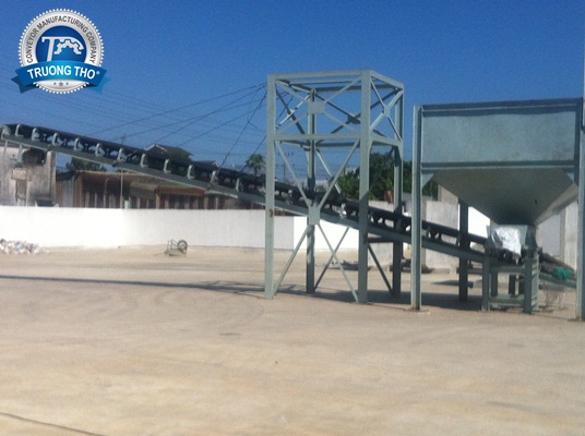 băng chuyền cao su tải kính