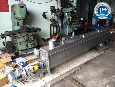 vít tải inox tải thực phẩm