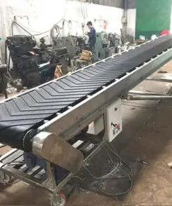 Băng chuyền cao su inox