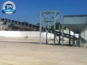 Băng chuyền cao su tải kính