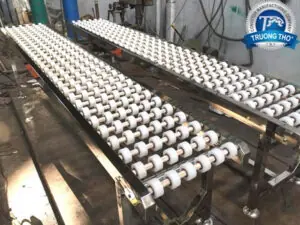 băng chuyền con lăn tự do inox - ảnh 3