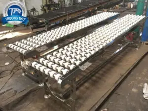 băng chuyền con lăn tự do inox - ảnh 2
