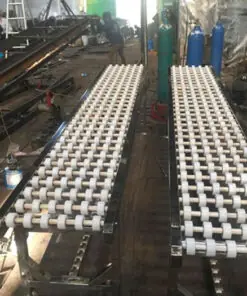 Băng chuyền con lăn tự do inox