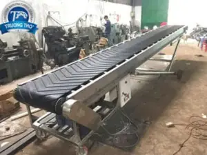 Băng chuyền cao su inox