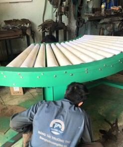 Băng tải góc cong