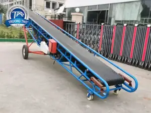 Băng tải nâng hạ 8m - Ảnh 2