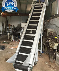 Băng tải nghiêng cấp liệu