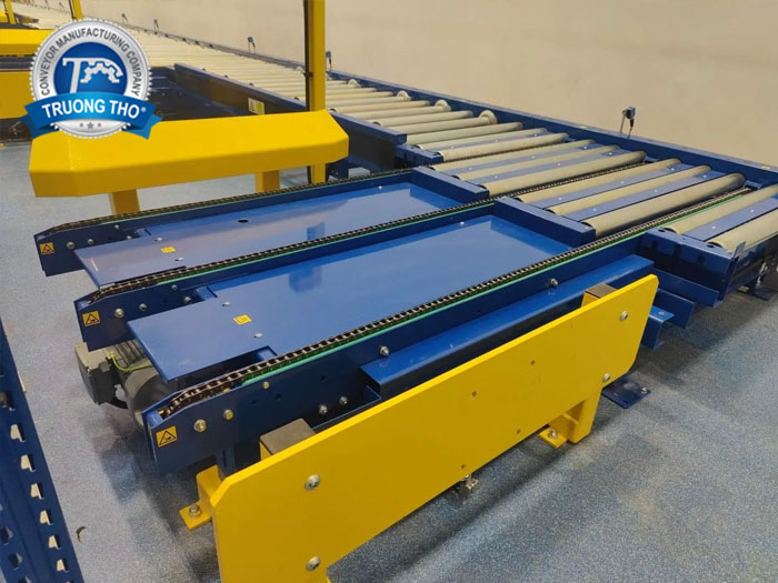 băng chuyền tải pallet