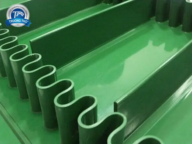 băng tải pvc gân bèo