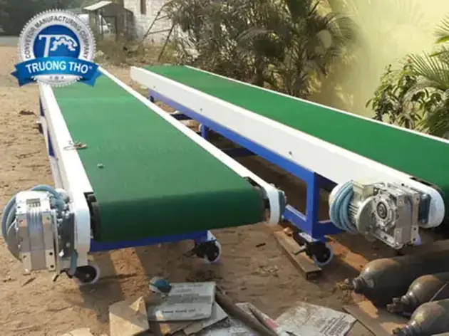băng tải pvc nhám