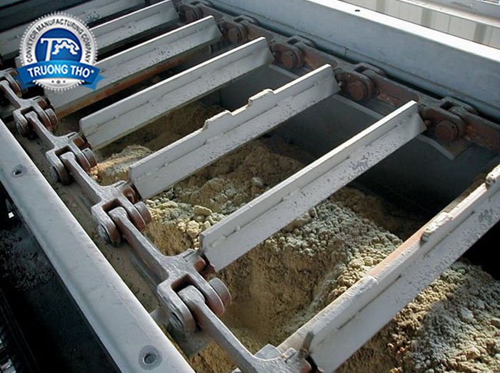 băng tải xích cào