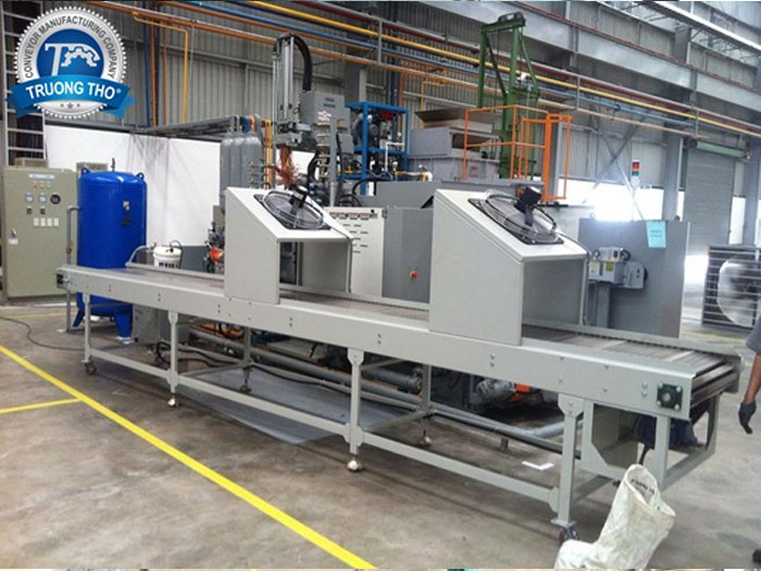 băng tải xích tấm công nghiệp