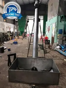 vít tải inox cấp liệu - ảnh 2