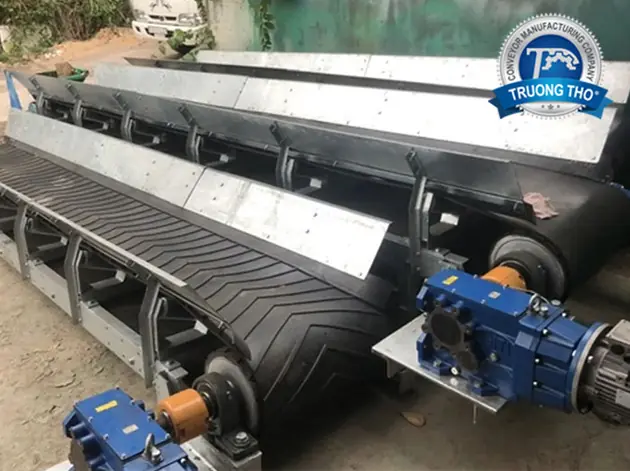băng tải cao su nhúng kẽm