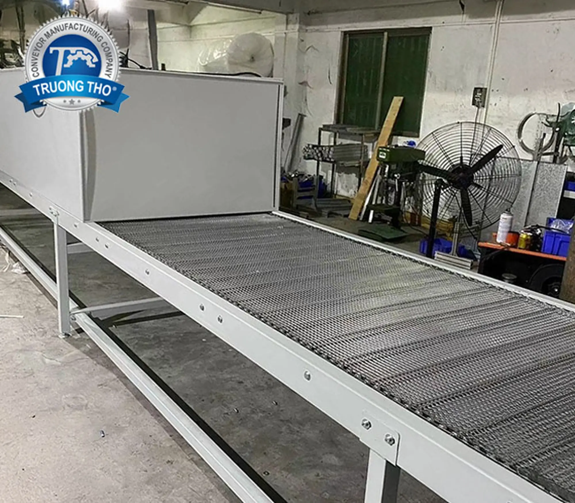 Dây băng tải lưới inox