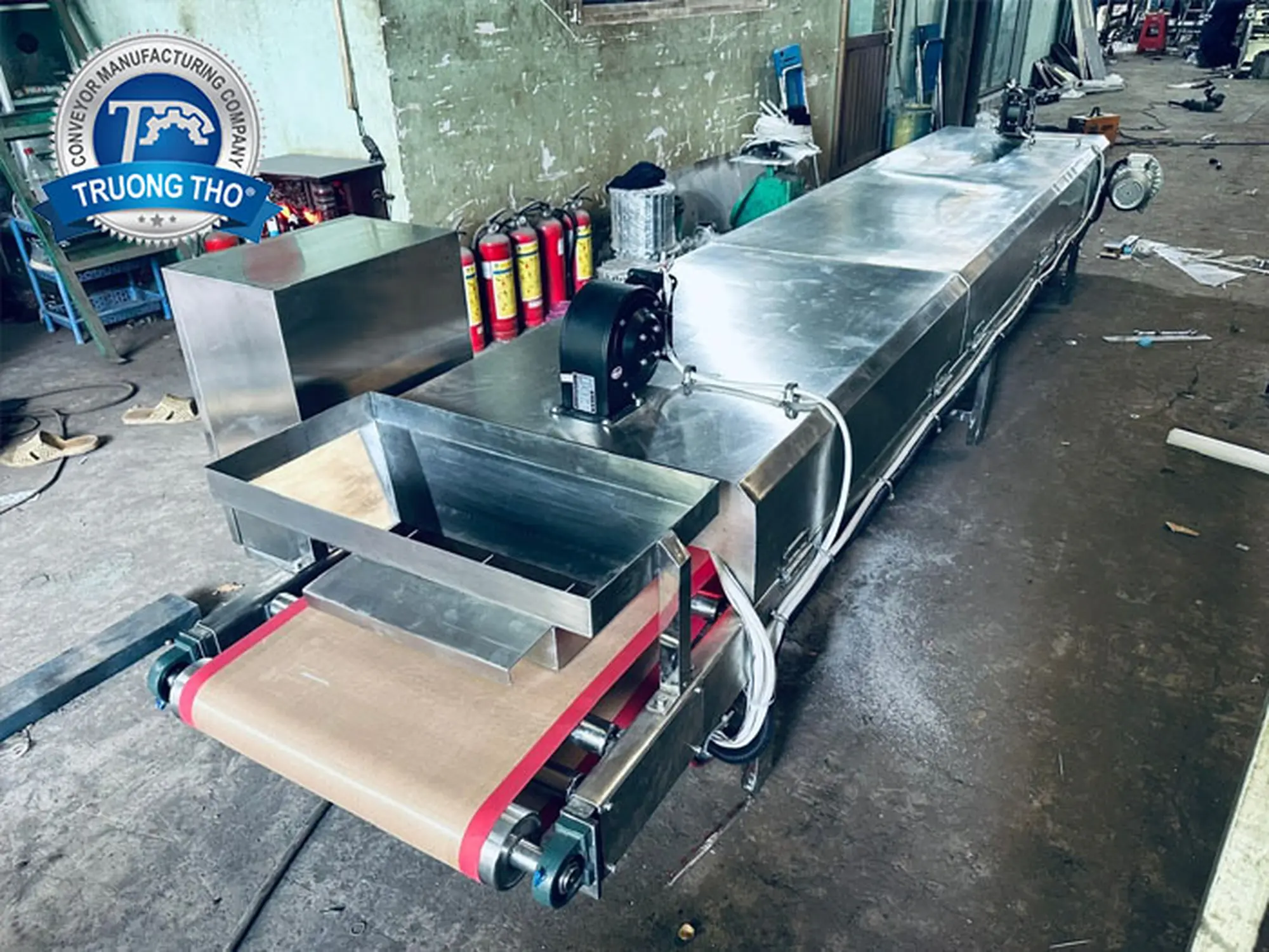 Dây băng tải lưới chịu nhiệt teflon
