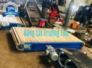 Băng tải xích Gỗ