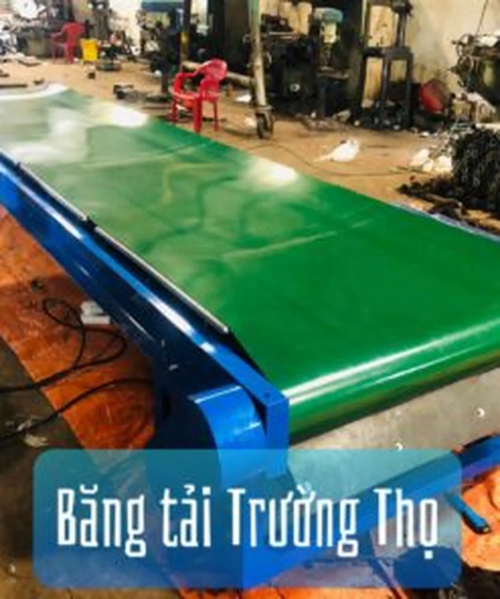 băng tải pvc khung nhôm