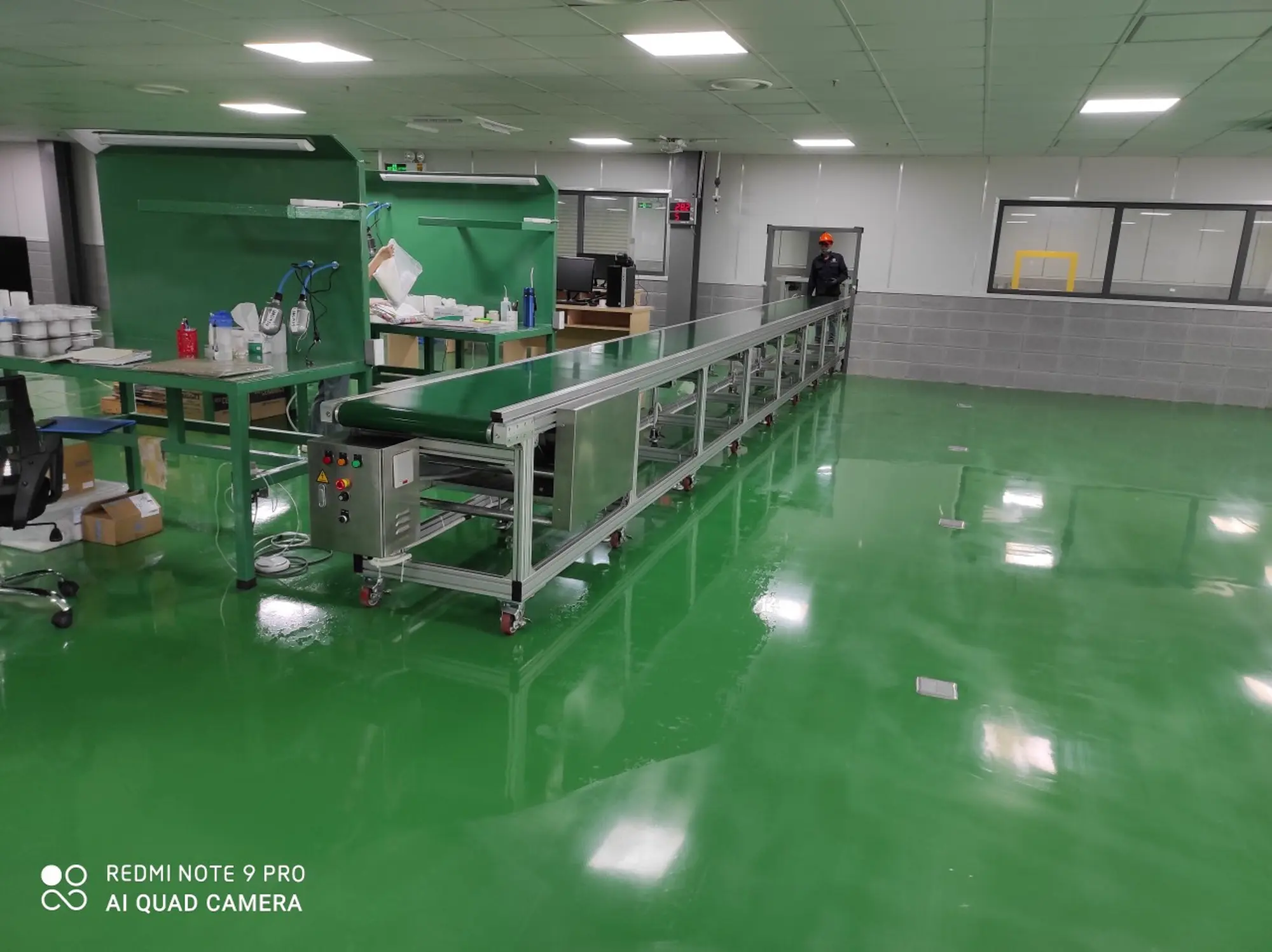 băng tải pvc khung nhôm