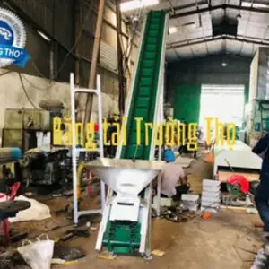 băng tải cấp liệu pvc gân bèo - ảnh 2
