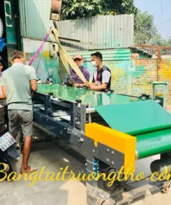 Hệ thống băng tải PVC ép giấy