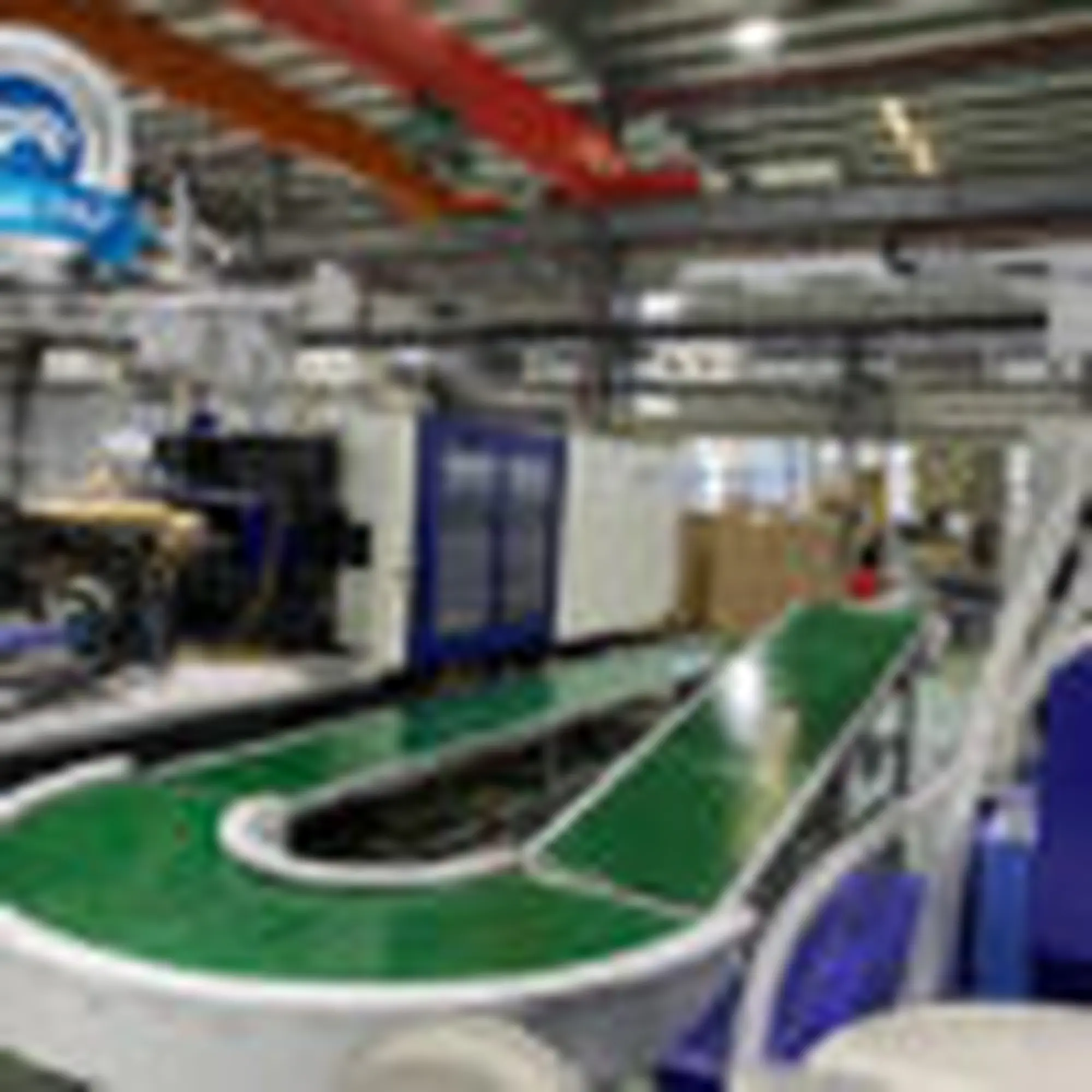 Băng tải góc cong thực phẩm