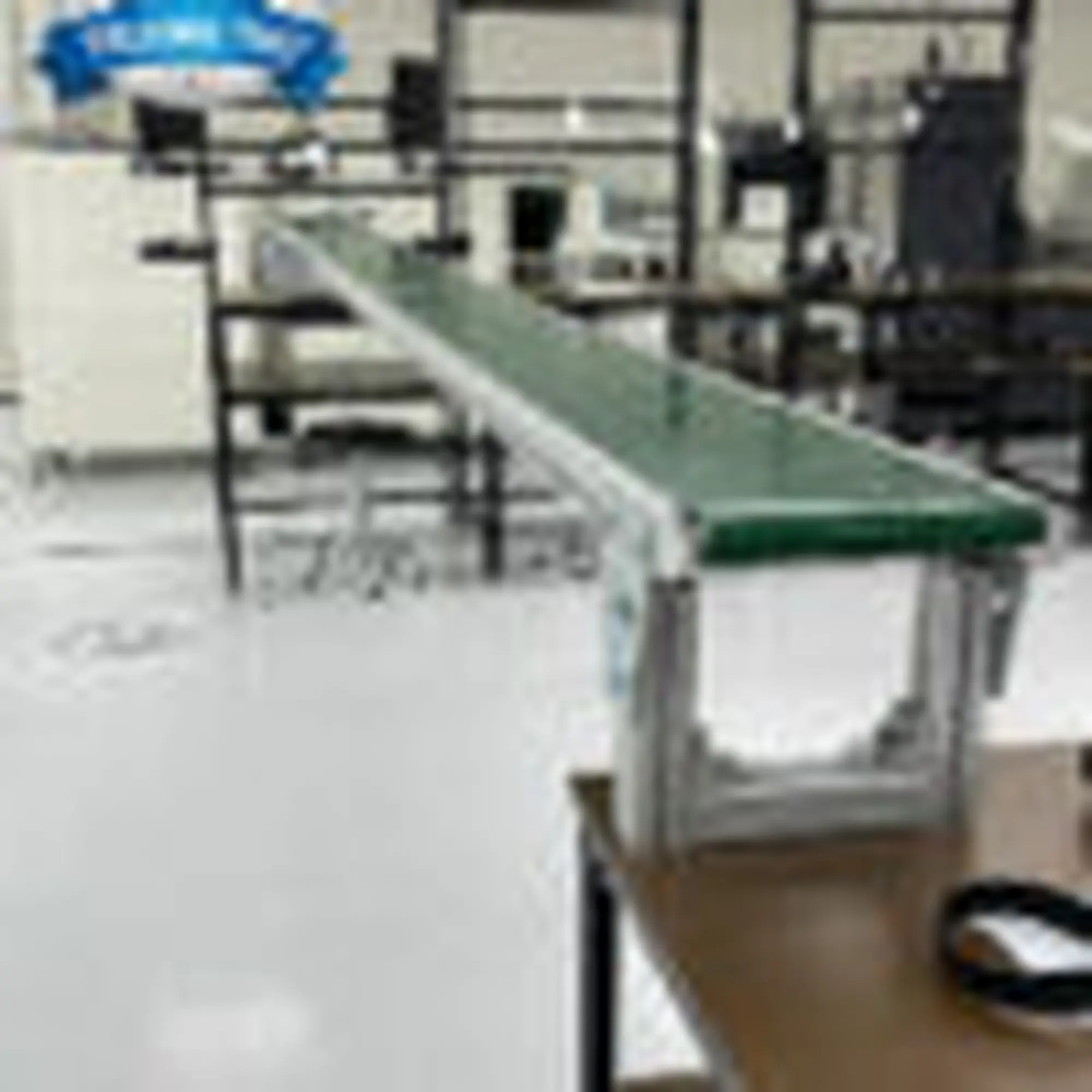 Băng tải khung nhôm dây pvc