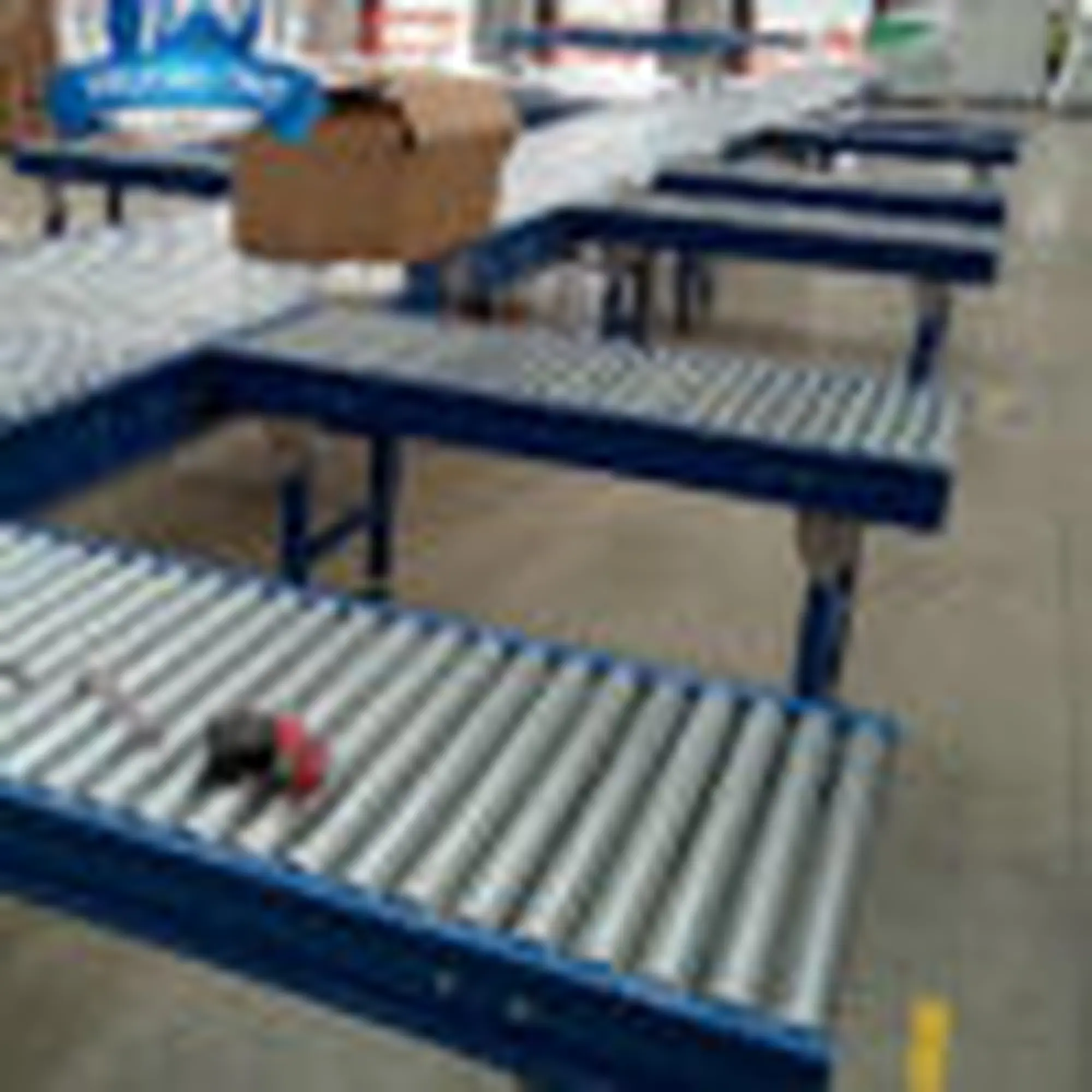 Băng tải con lăn phân chia loại