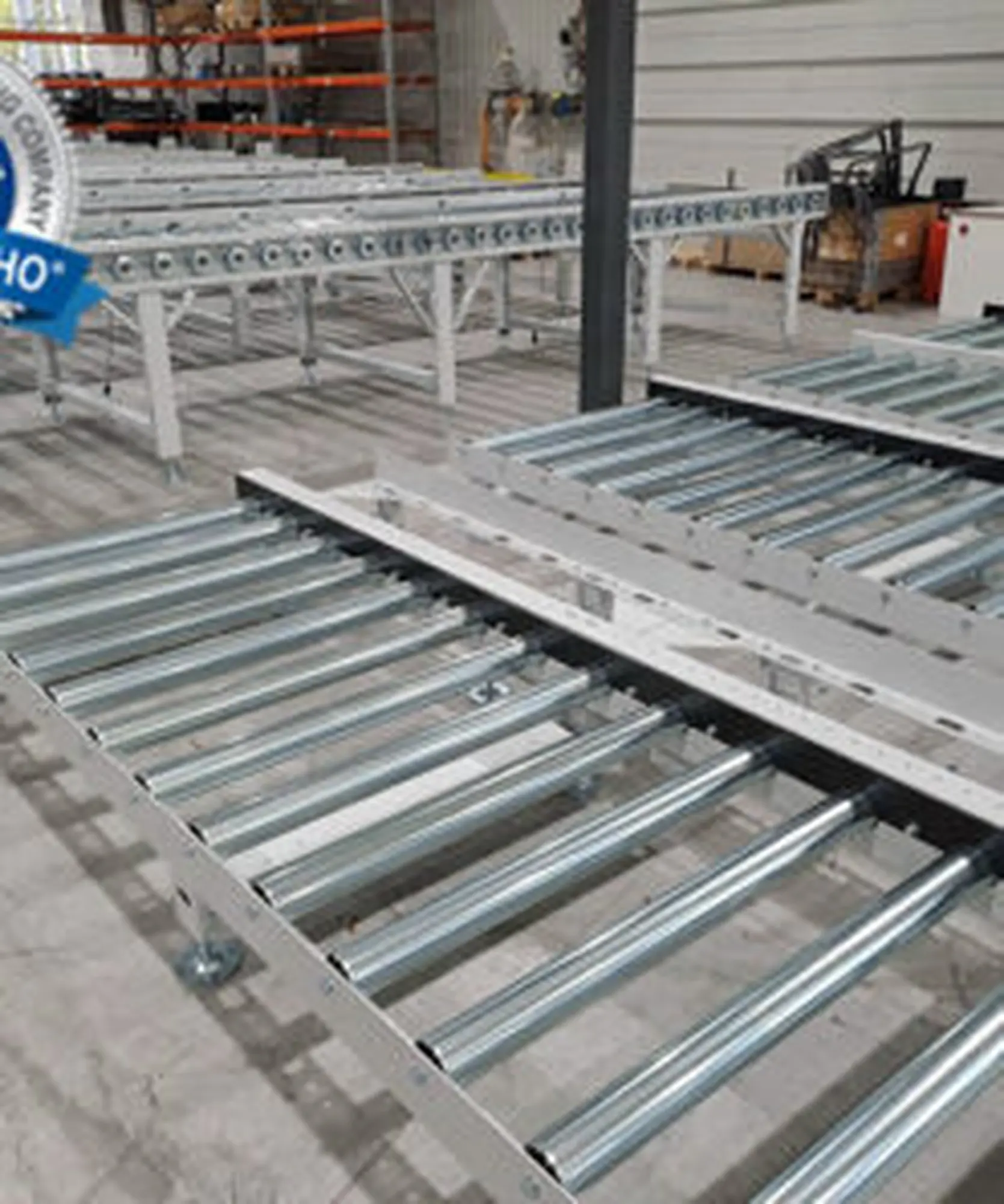 Băng tải con lăn truyền động xích