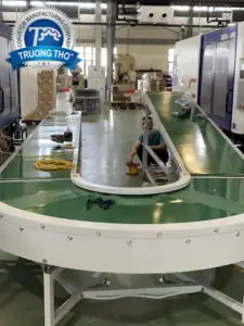 băng tải góc cong thực phẩm - ảnh 2