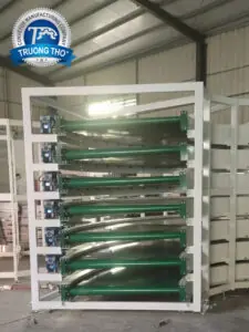 băng tải góc cong thực phẩm - ảnh 3