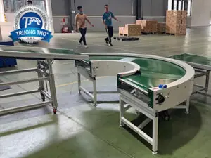 băng tải góc cong thực phẩm - ảnh 6