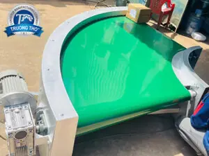 băng tải pvc cong 45 độ - ảnh 2