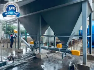vít tải chia liệu từ silo - ảnh 2