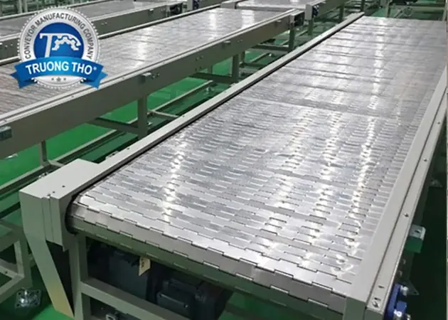 băng tải xích inox ứng dụng nhiều ngành nghề