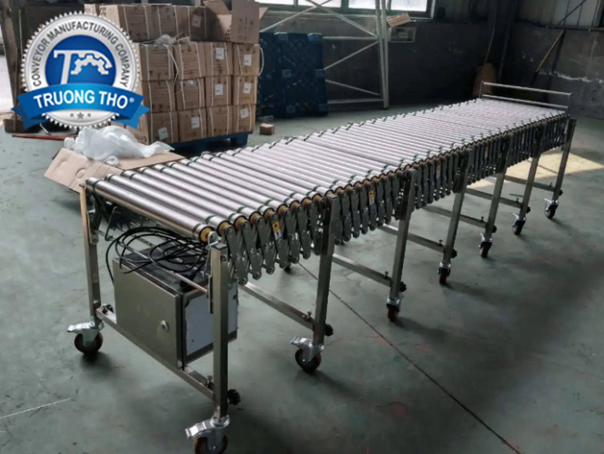 con lăn xếp di động