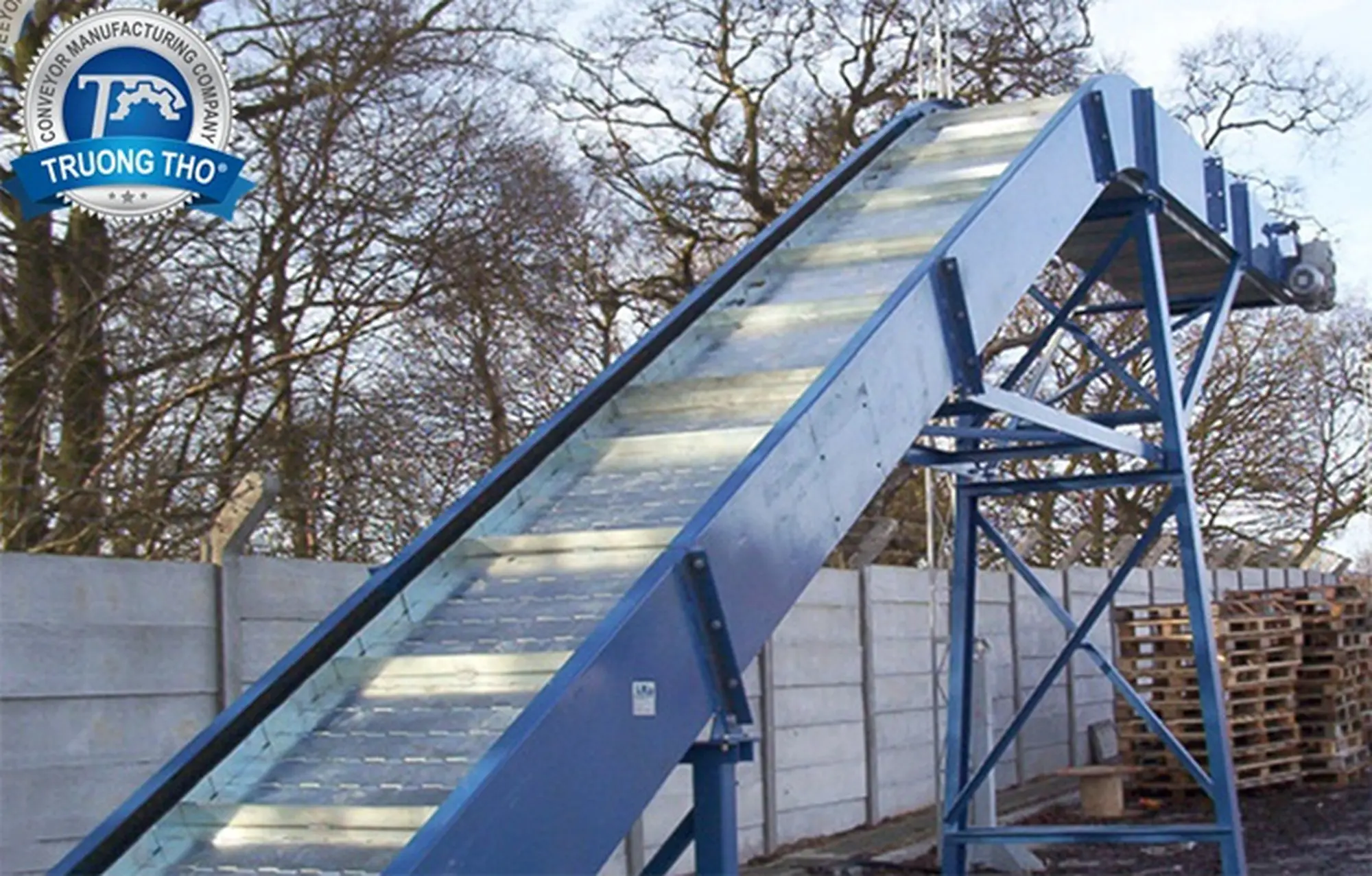 băng tải xích tấm inox