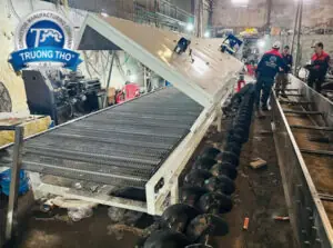 băng tải lưới buồng sấy nhiệt - ảnh 3