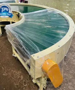 băng tải pvc góc cong 90, 180 độ