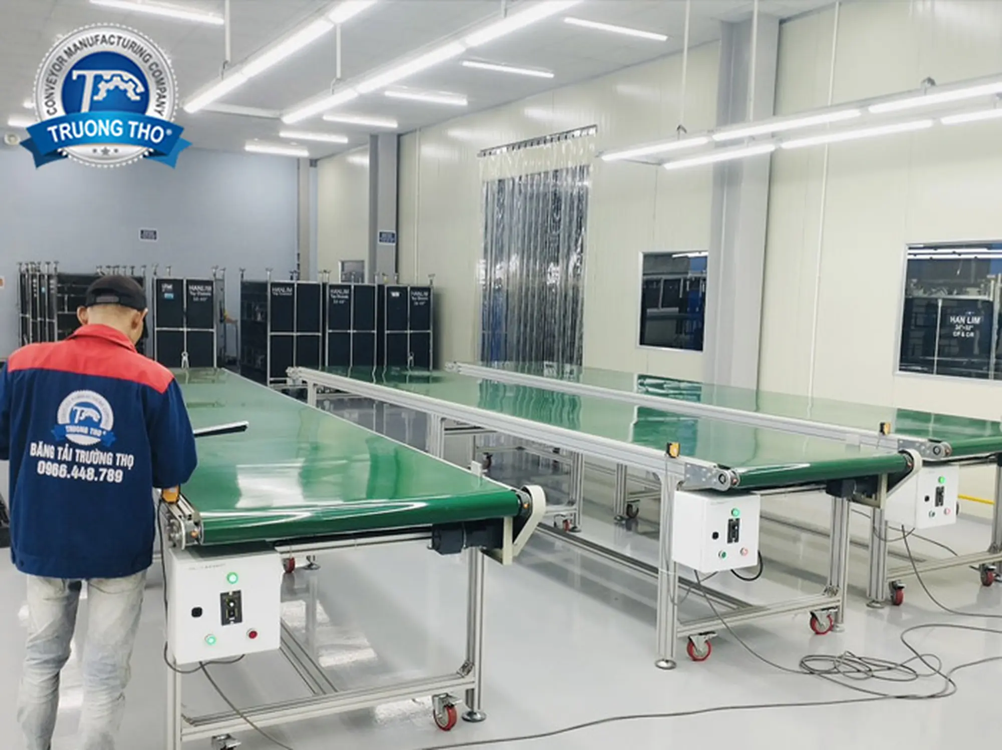Băng chuyền PVC
