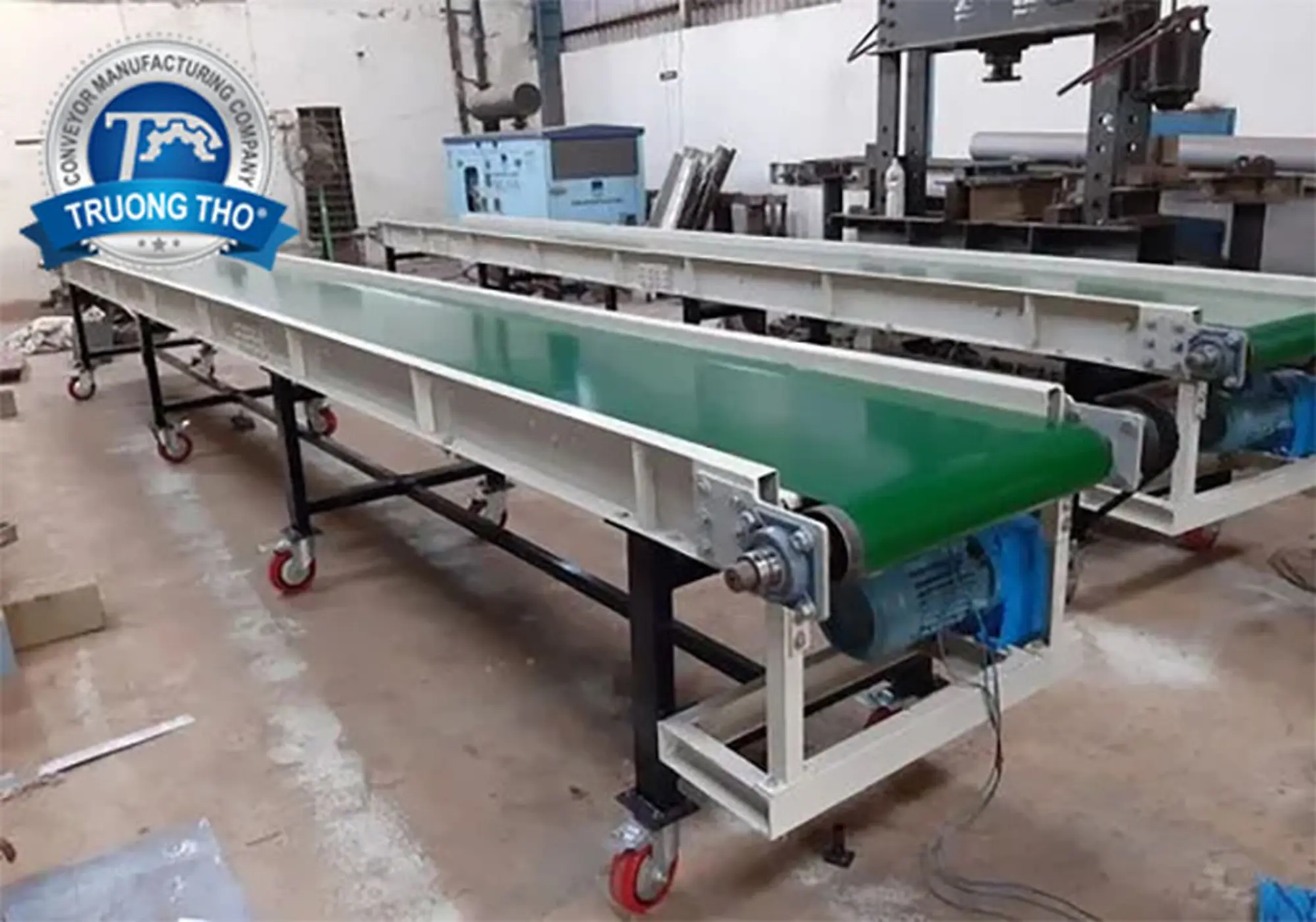 băng tải pvc trơn