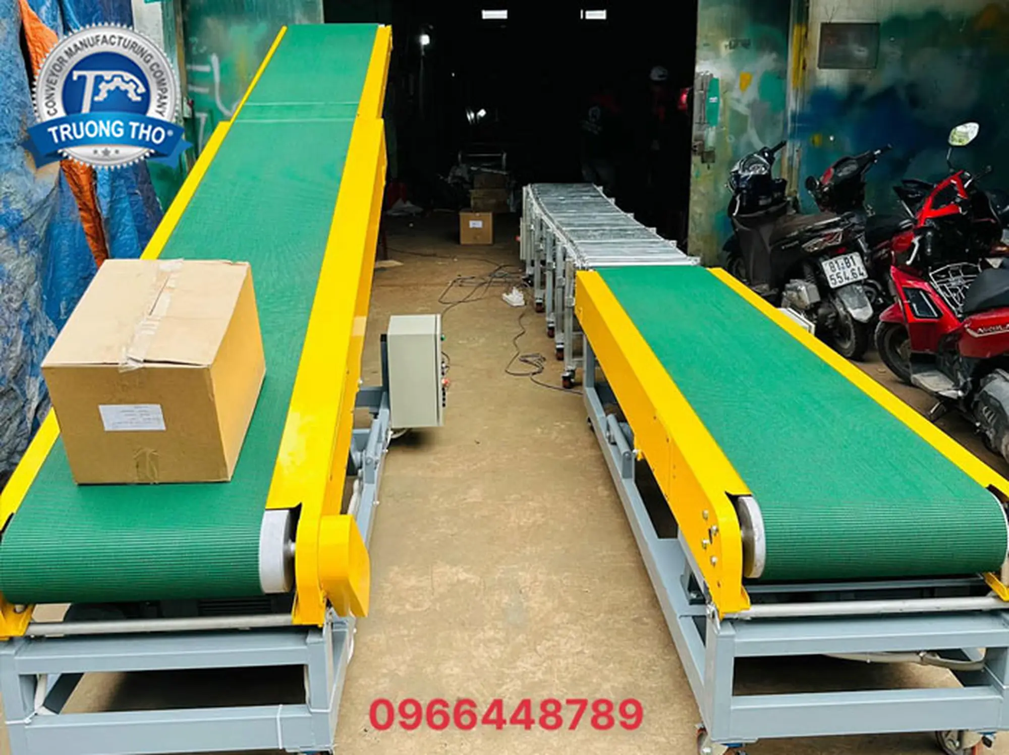 băng chuyền tải đóng gói