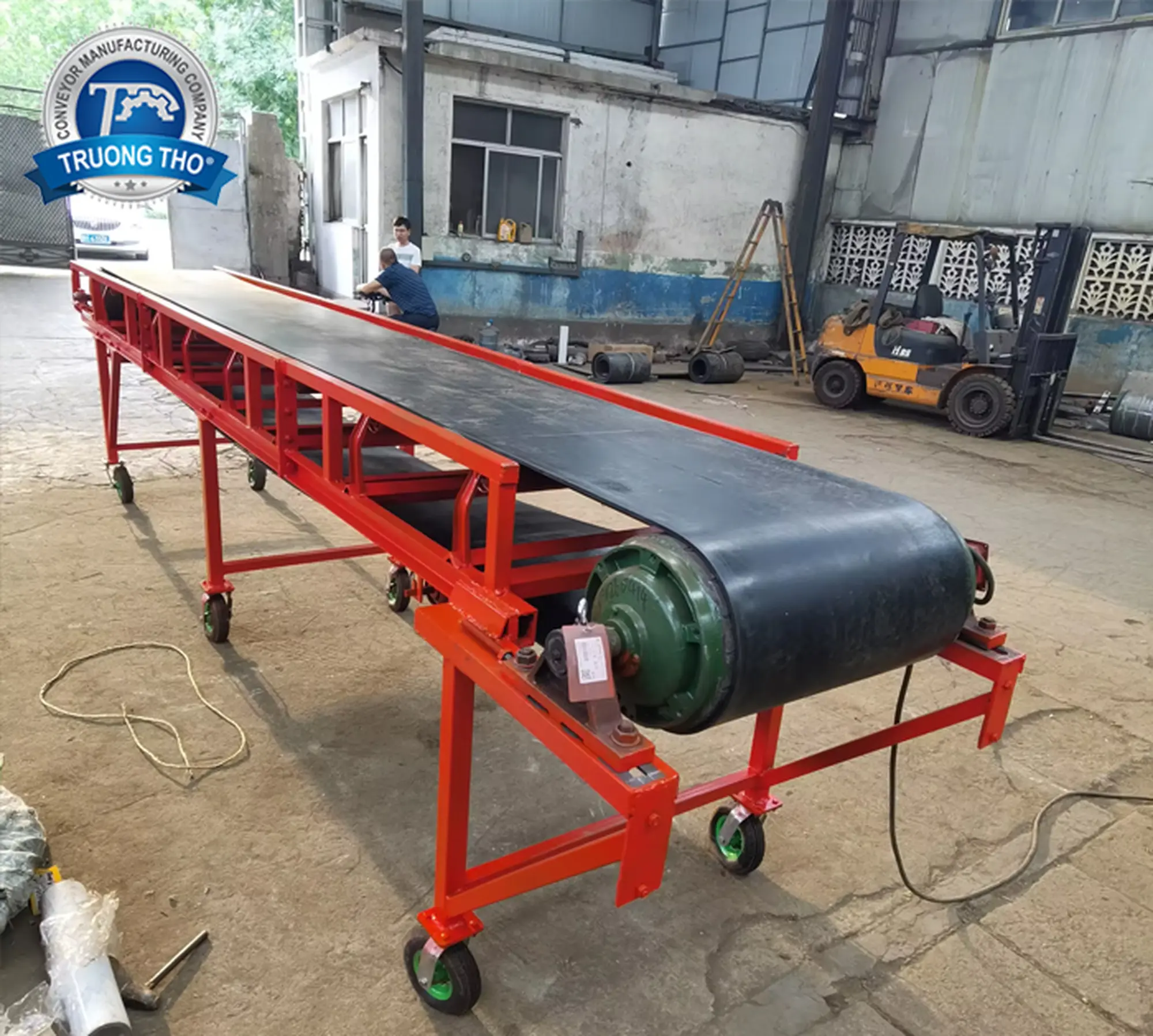 Băng tải cao su trơn