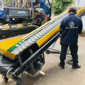 Băng tải cấp liệu viên gỗ nén