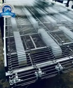 Băng tải lưới thang inox 8m