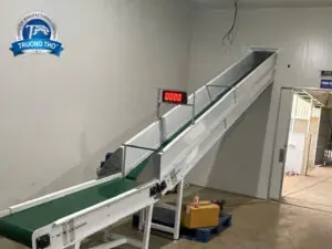 băng tải pvc nghiêng