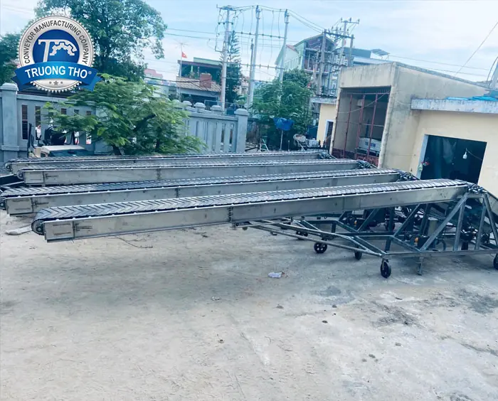 băng tải cao su gân v