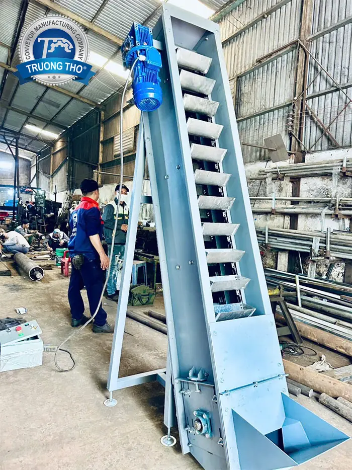băng tải gầu trường thọ