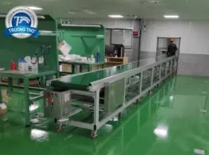 băng tải pvc trơn