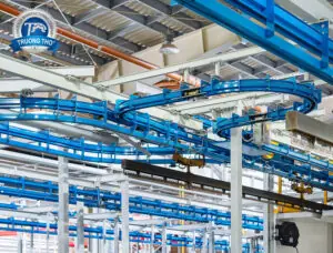 băng tải xích treo